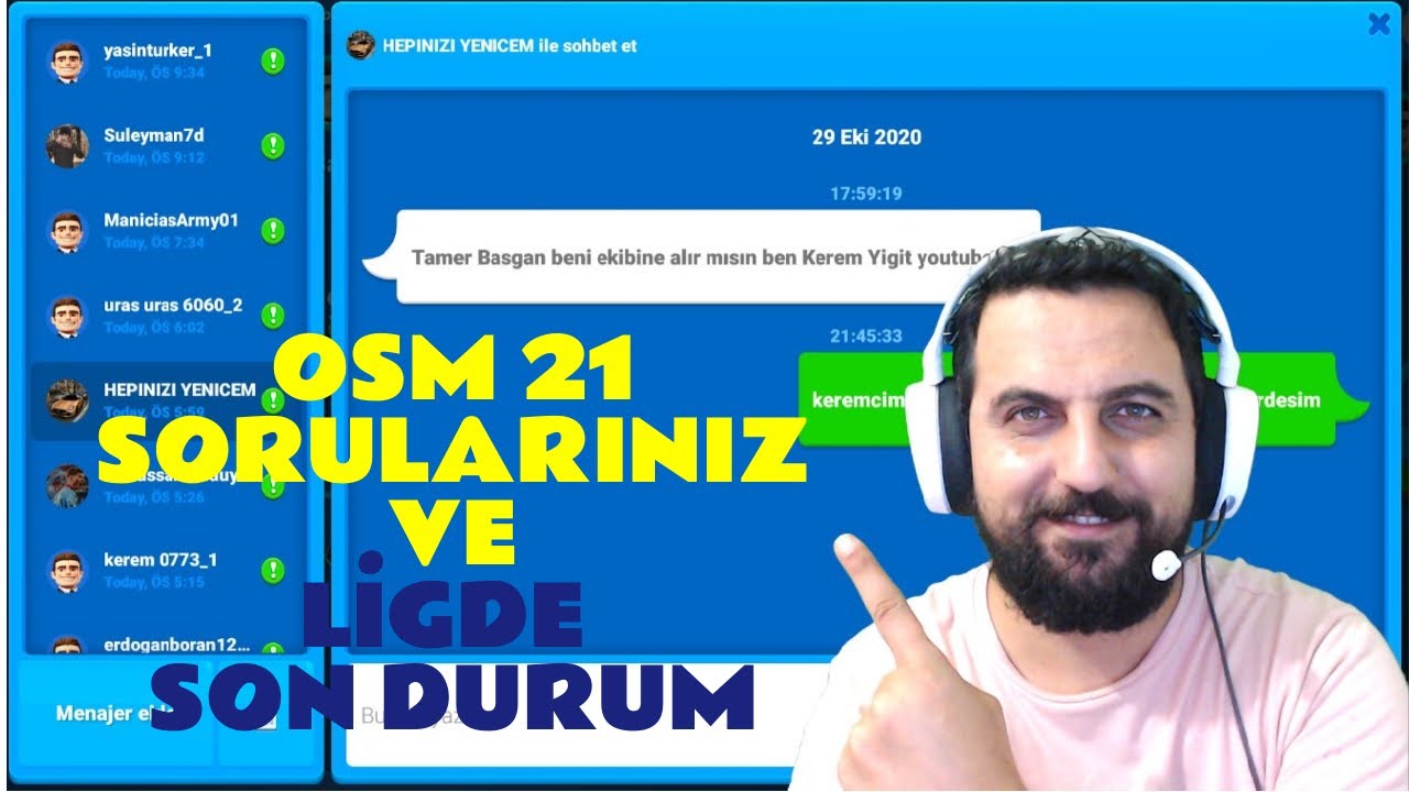 OSM 21 - SON MAÇLAR PUAN DURUMU VE DAHA FAZLASI