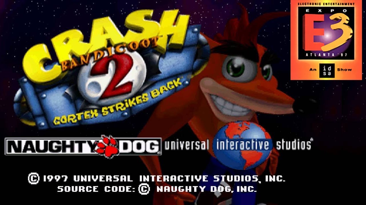 CRASH BANDICOOT 2 : CORTEX STRIKES BACK - TRAILER E3 (1997)