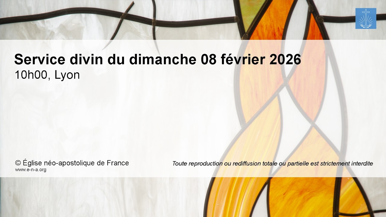 Service divin du dimanche 08 février 2026 | Lyon