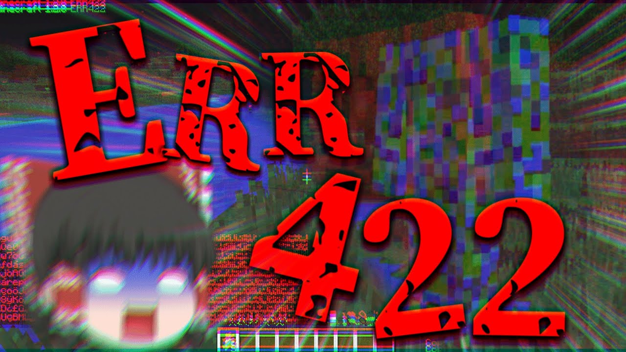 【閲覧注意】呪いのマイクラ、ERR422をやっていく...【ゆっくり実況】【Minecraft ERR422】