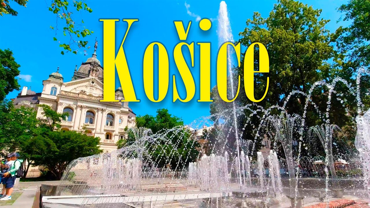 Летняя прогулка по уютным улицам Кошице 🇸🇰
