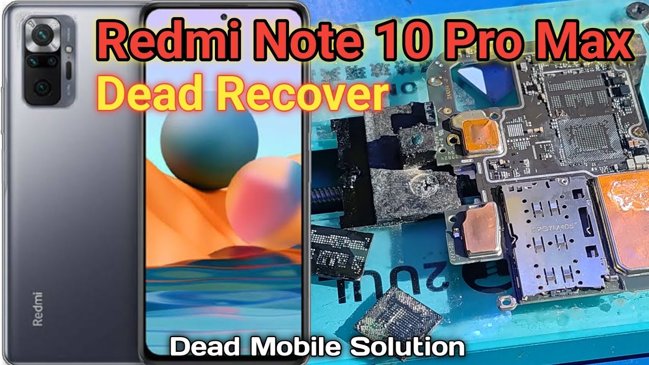  Redmi Note 10 Pro Max Dead Solution | Redmi Note 10 Pro Max Dead Recover | Dead Mobile Solution 💯 
