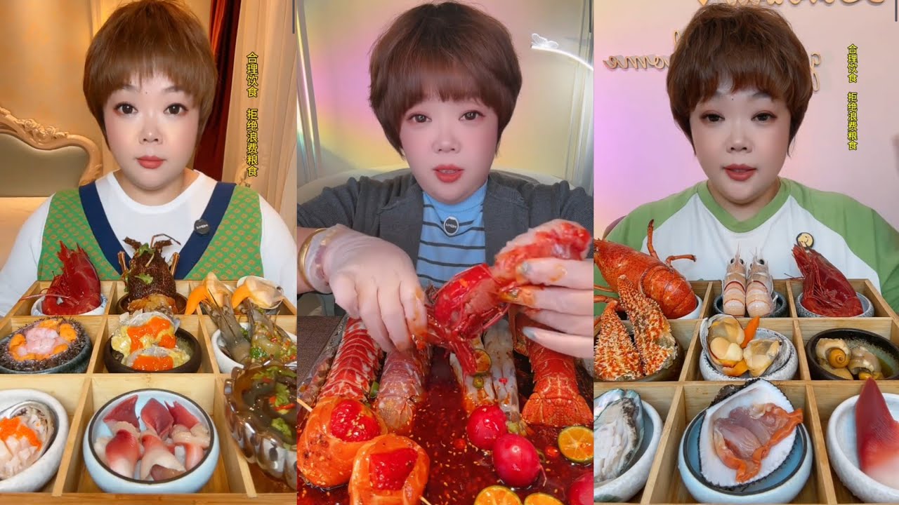 Eat shrimp 🦐🦐🦐 oysters Seafood  shrimp🦞 eggs shrimp 🦐#shrimp #lopster #crab