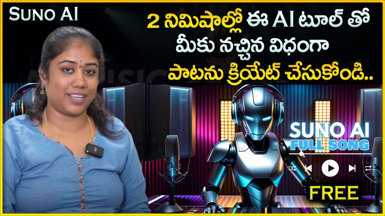 How to Use Suno AI Tutorial | Make A Song With Suno AI | Suno AI Full Tutorial | AI Music Generator