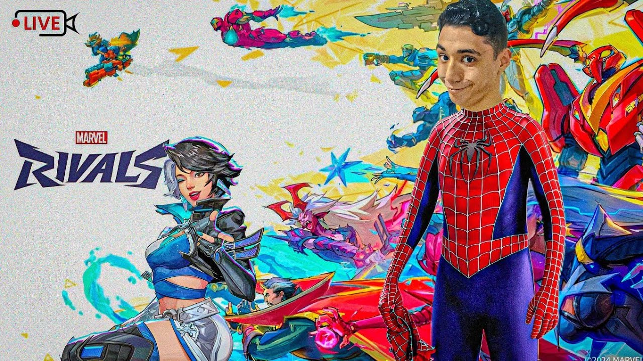 Jogando Marvel Rivals e explicando sobre possíveis mudanças no canal!