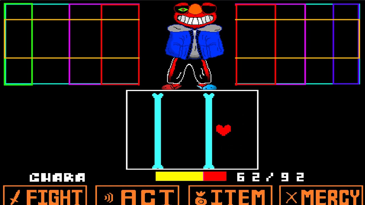 I have finally beaten it! :D | Scratch | Elmo Sans Fight Revamped