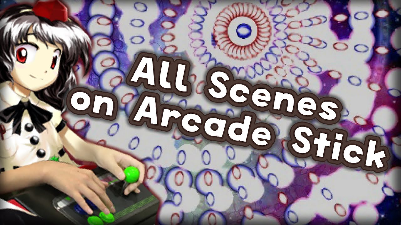 Touhou 9.5: Shoot the Bullet | 100% on Arcade Stick 【東方文花帖】