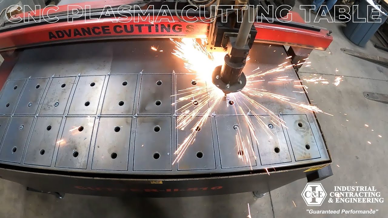 CNC Plasma Cutting Table