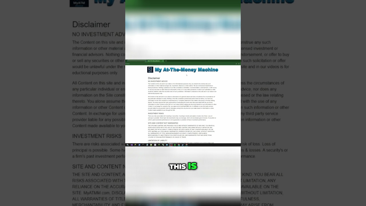 myATMM.com: Educational, Entertaining, and Market Insights! 