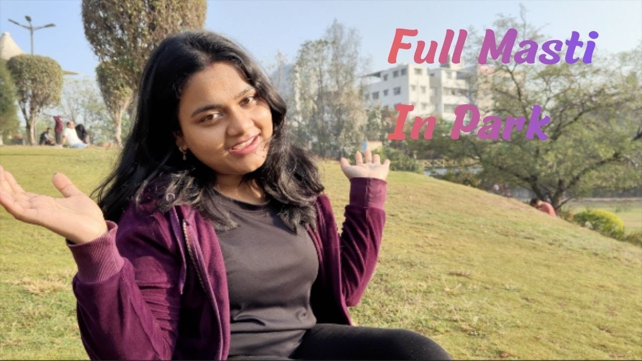 Election Day Holiday in Maharashtra. Morning Chill Time in Park