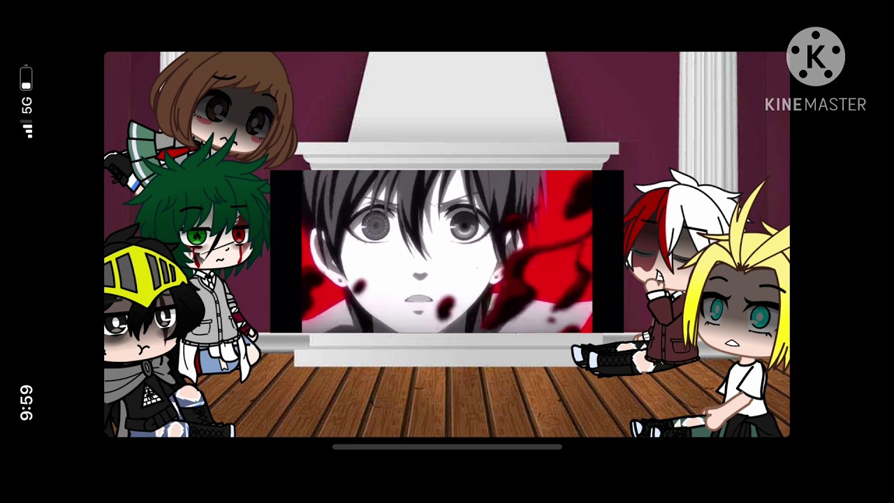 Bnha react to black butler part 2