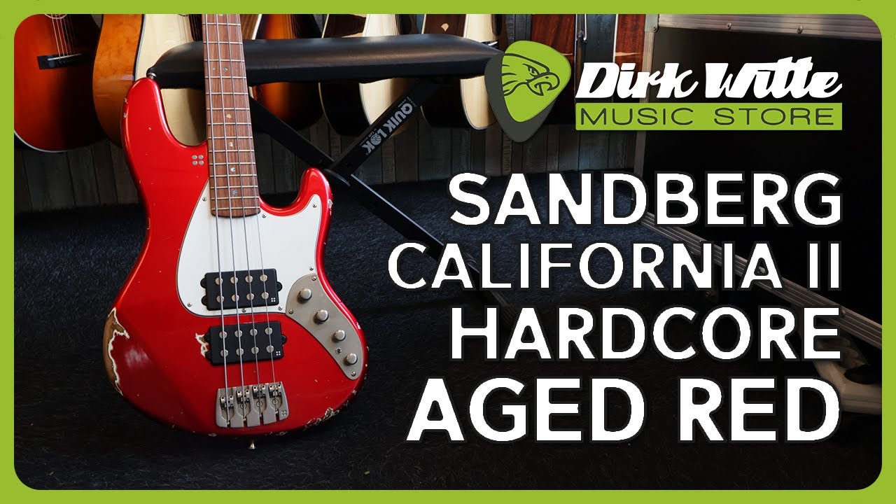 Dirk Witte | Sandberg California II TM2 Hardcore Aged Red Sparkle