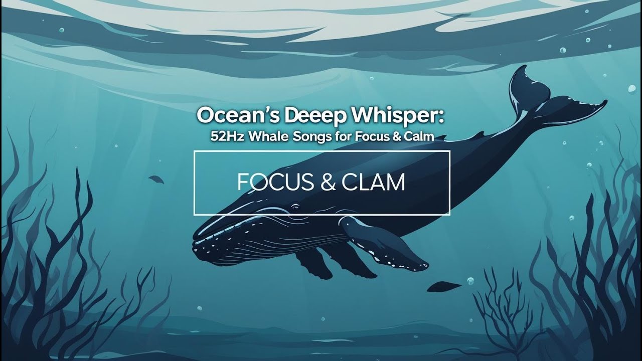 Ocean's Deep Whisper: 52Hz Whale Songs for Focus & Calm