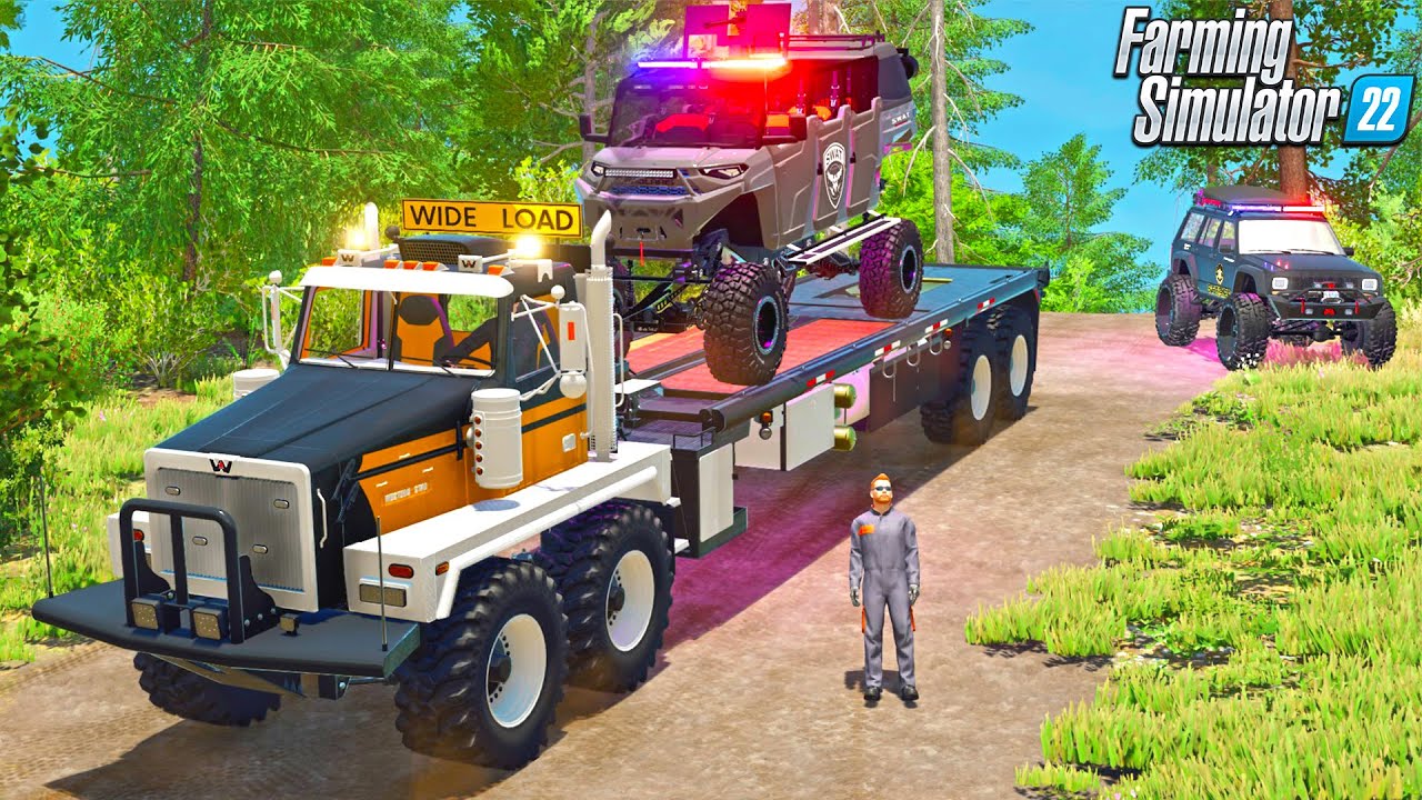 STEVE IS OUT OF JAIL??? (POLICE ROLEPLAY) | CAN WE MAKE MILLIONS? FARMING SIMULATOR 22