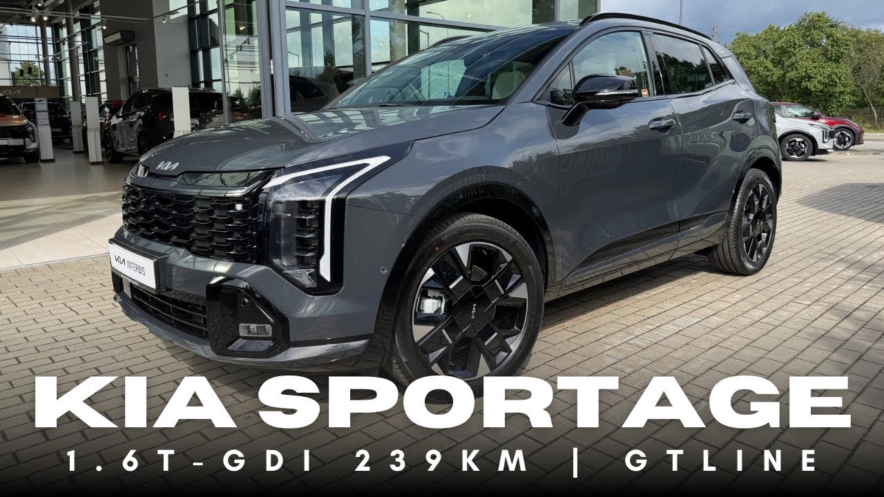 2027 Kia Sportage [1.6 T-GDI 239KM 6AT AWD HEV] GTLine + PNS | Penta Metal | Prezentacja (PL/ENG 4K)