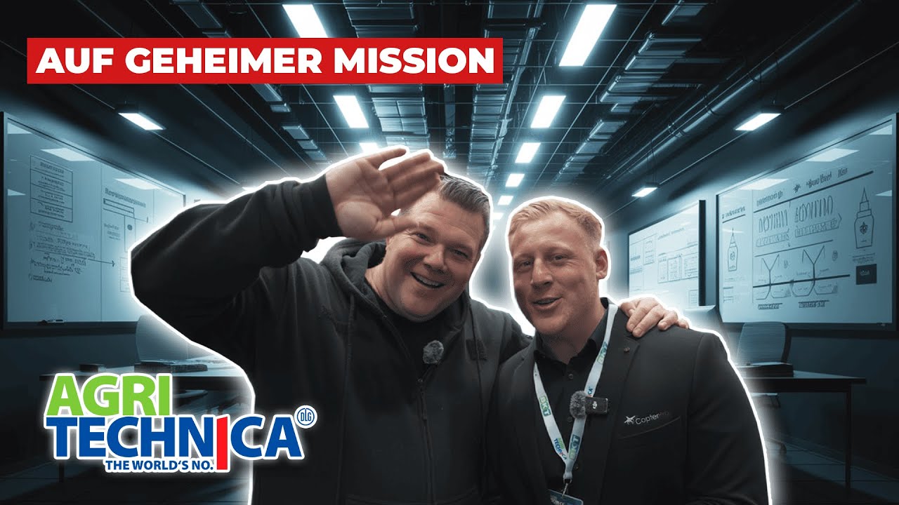 GRÖßTE Drohne der WELT? - Alex und Feuerwehrwilli auf geheimer Mission! (AgriTechnica Vlog)