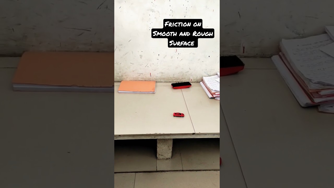 Friction on Smooth and Rough Surfaces