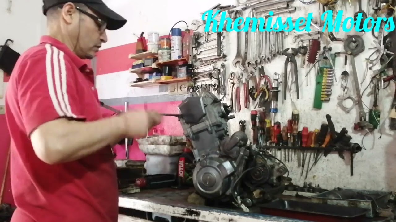 Démontage du moteur Yamaha XTX660 (2)