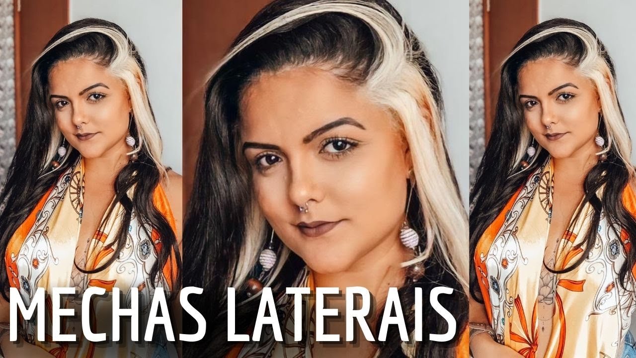 COMO FIZ MINHAS MECHAS LATERAIS EM CASA
