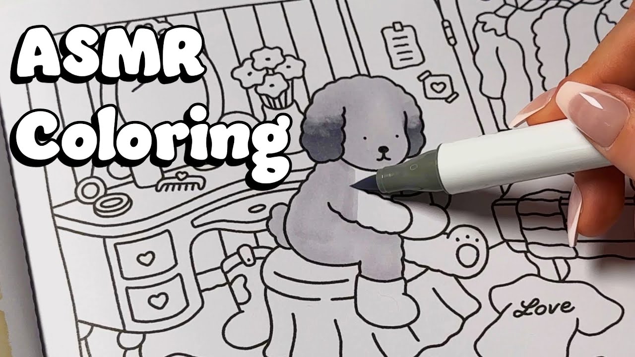 Bobbie Goods ASMR Coloring: Outfit of the Day