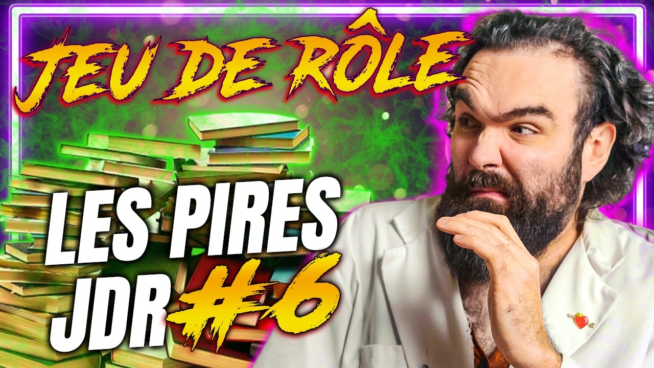 LES PIRES JEUX DE R&Ocirc;LES#6 : Un JDR de BASTON, une erreur marketing et le parcours du combattant