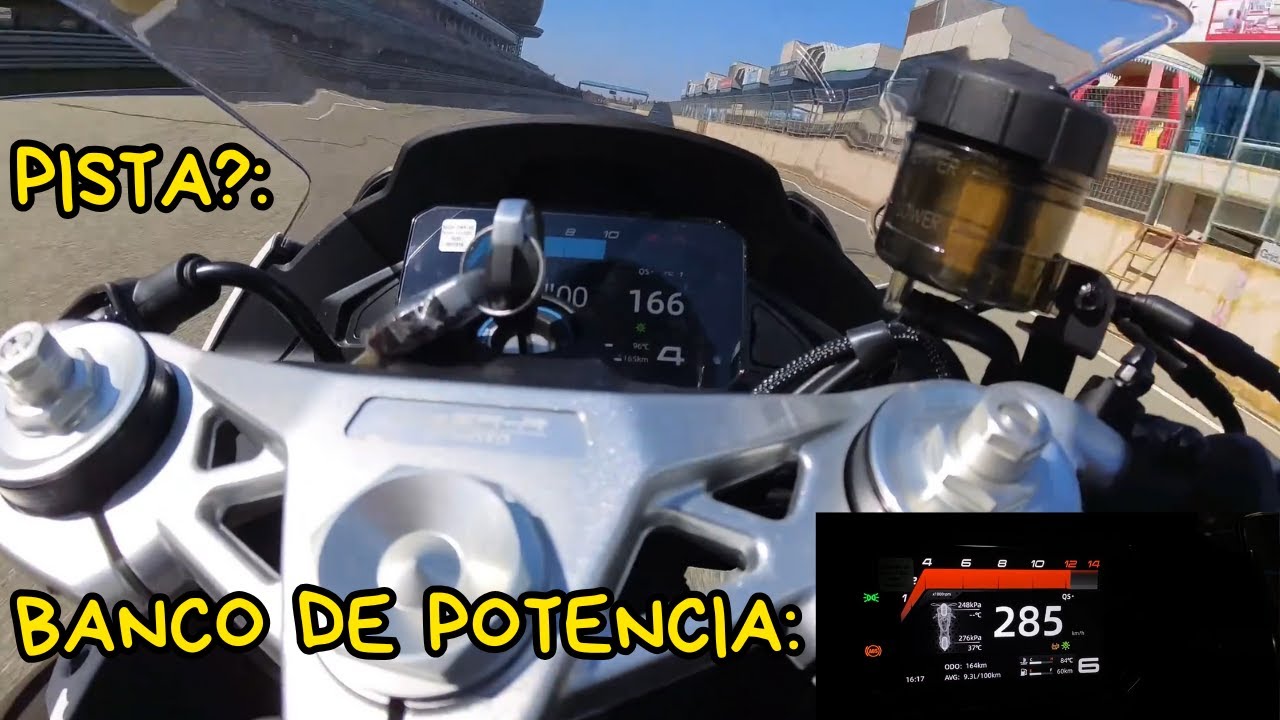 CFMOTO 675 SR-R | TOP SPEED EN PISTA Y BANCO DE POTENCIA 🔥💀