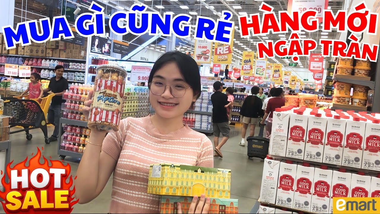 Siêu Thị EMART Tung Nhiều Hàng Giảm Giá Sốc Nhất Tuần - Deal Ngon Bay Vèo Vèo! Bà Con Đua Nhau Mua