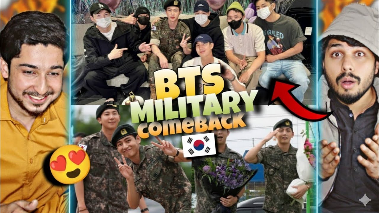 BTS are back Miltary Funny Moments and read comments ||Pakistan Reaction ||BTS Reaction