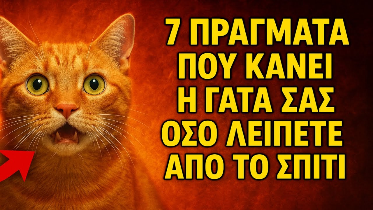 7 πράγματα που κάνει η γάτα σας όσο λείπετε από το σπίτι (Και δεν θα την ξαναδείτε ποτέ με τον ίδιο