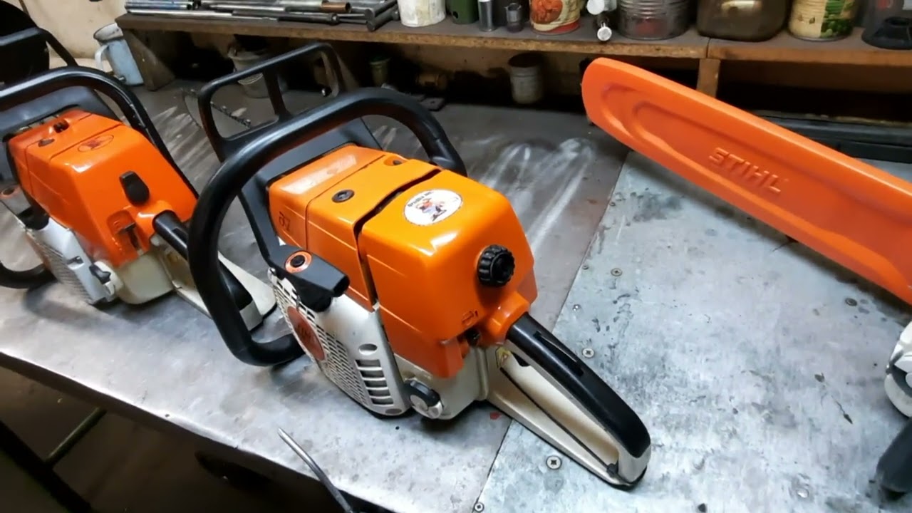 Stihl MS 360-361-362 / Anekdoták / Hármat egy csapásra..