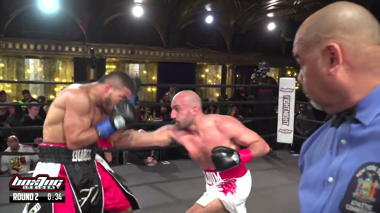 Full Fight: Nadim Salloum Vs Decarlo Perez 12-21-22 Boxing Insider Sony Hall 