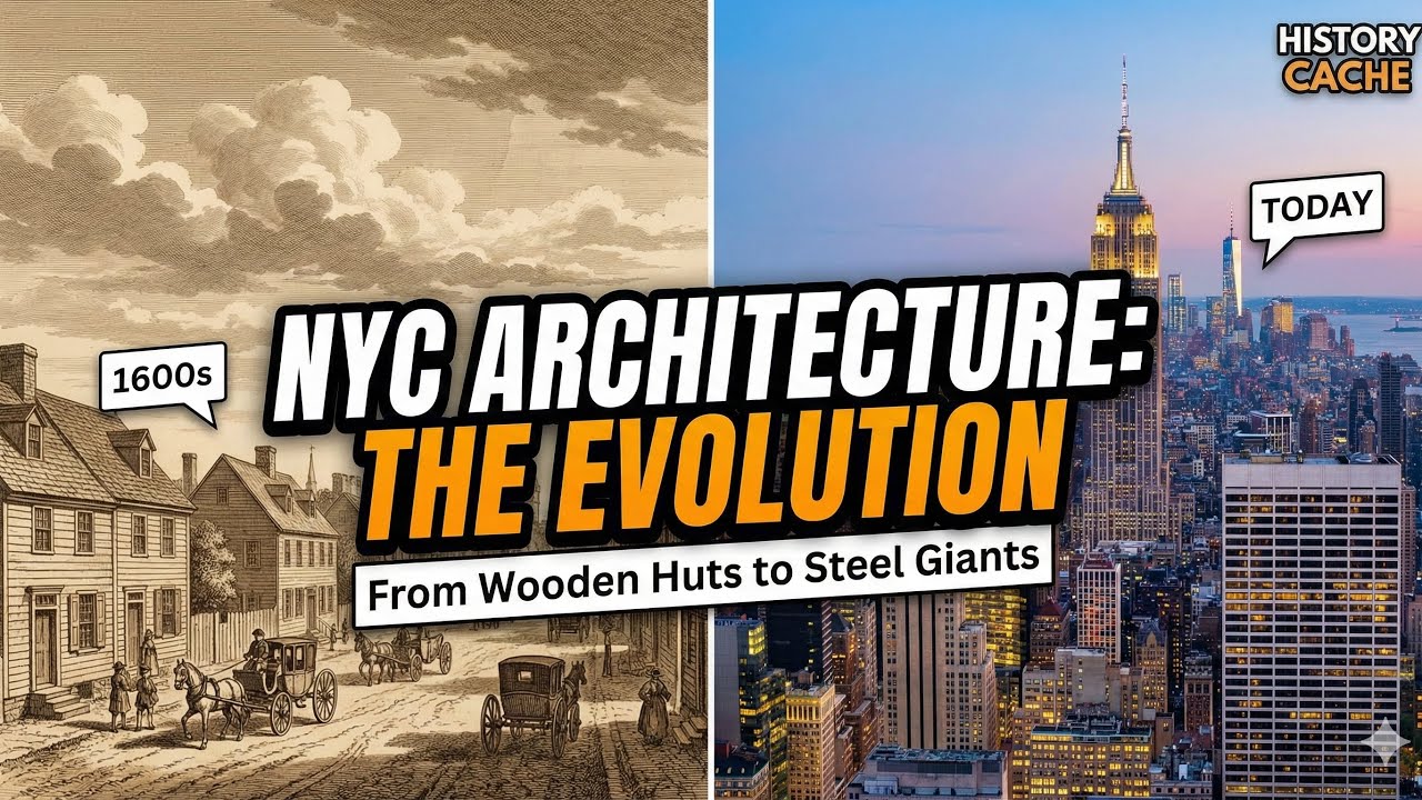 Why NYC Looks Like This: 400 Years of Architectural Evolution. 