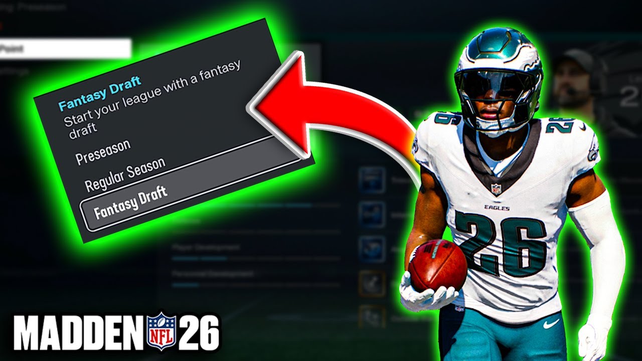 Madden 26 — Как начать франшизу с помощью фэнтези-драфта