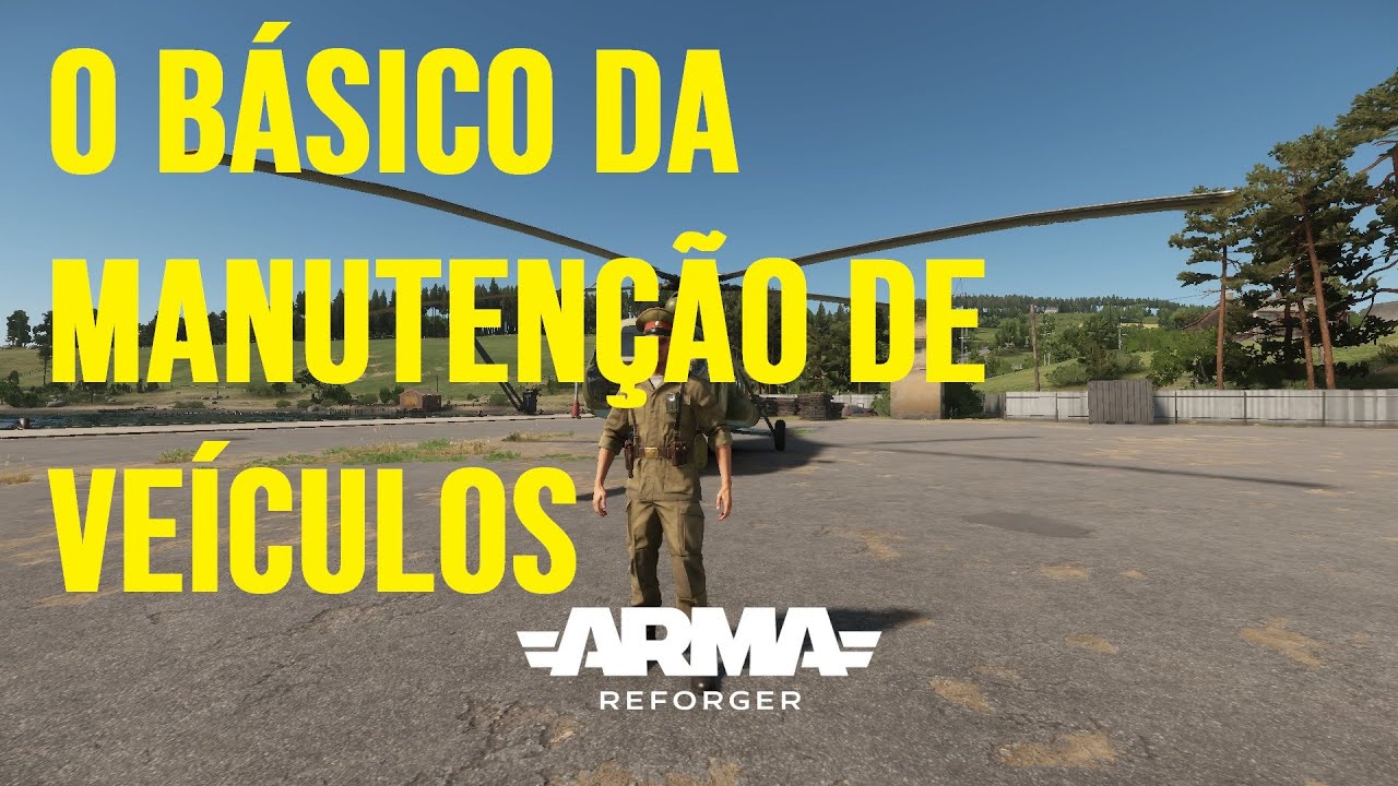 Como reparar veículos no Arma Reforger 