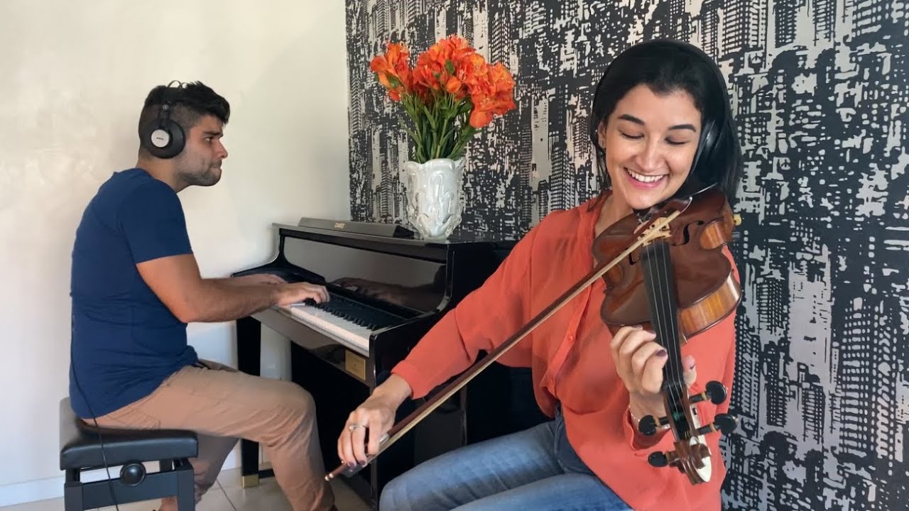 Eu sei que vou te amar Instrumental no Piano e Violino de Hugo&Marina