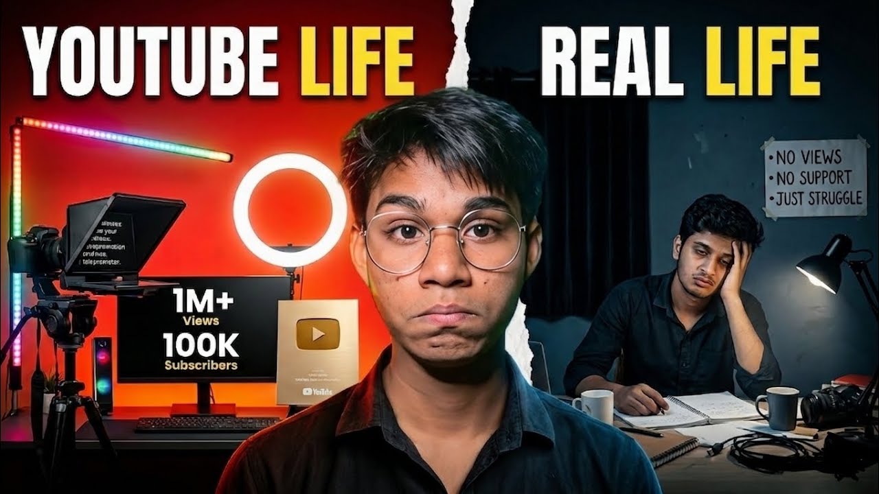 &ldquo;Jo YouTube Par Dikhta Hai, Asal Zindagi Mein Waisa Nahi Hota 💔