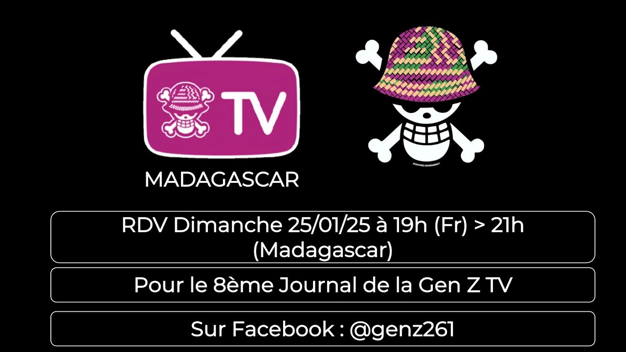 Journal Gen Z TV - Édition n°8 : Madagascar au cœur des tensions politiques et géopolitiques