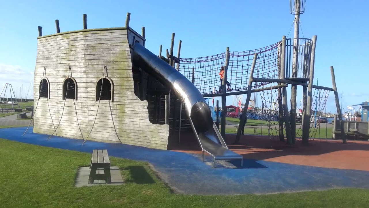 Speelwrak Oudeschild Texel is super leuk