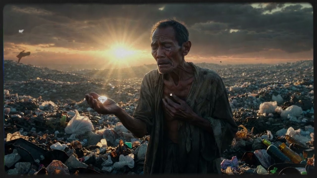 pemulung menemukan berlian, hal tak terduga terjadi!!!!