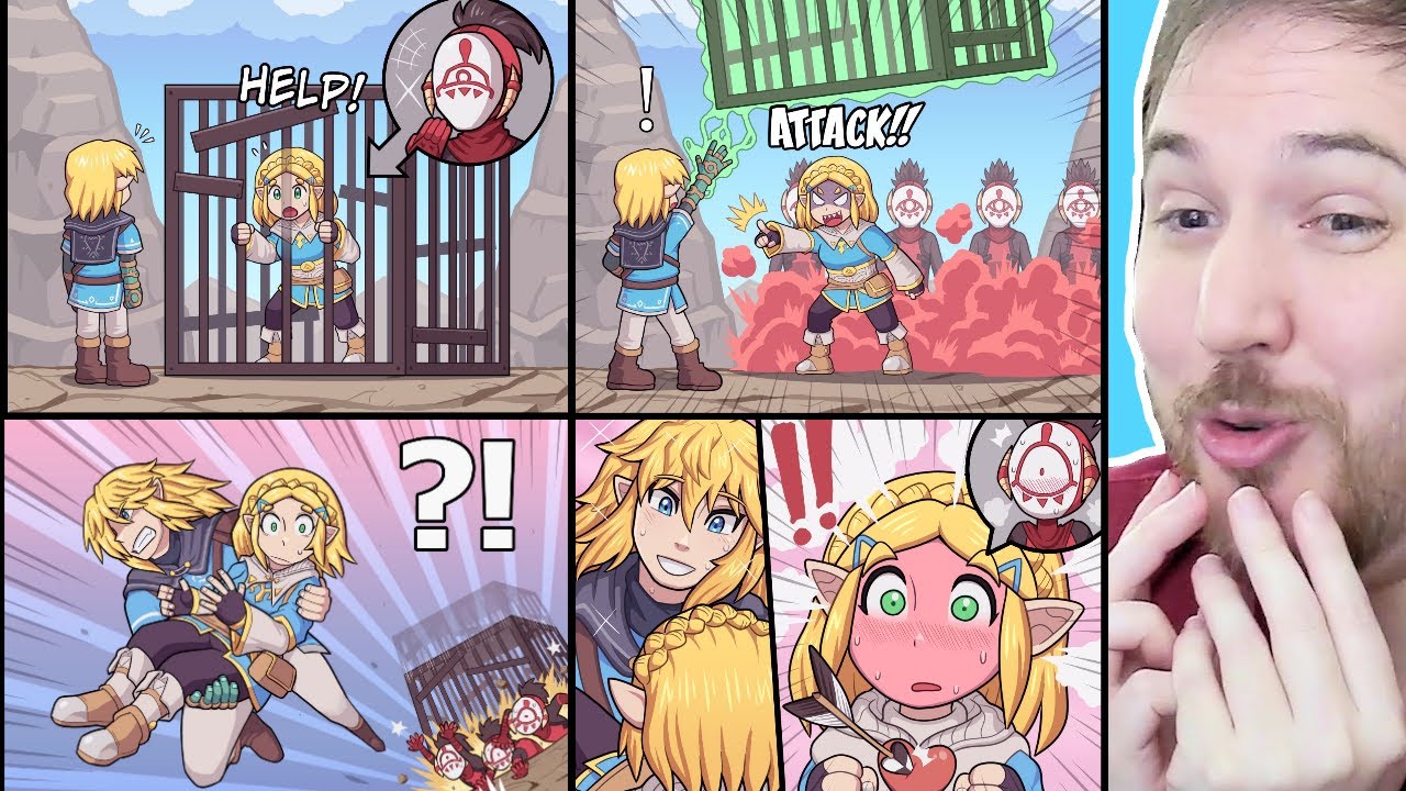 WHEN LINK IS JUST TOO CHARMING EVEN FOR A FAKE ZELDA - Zelda Memes