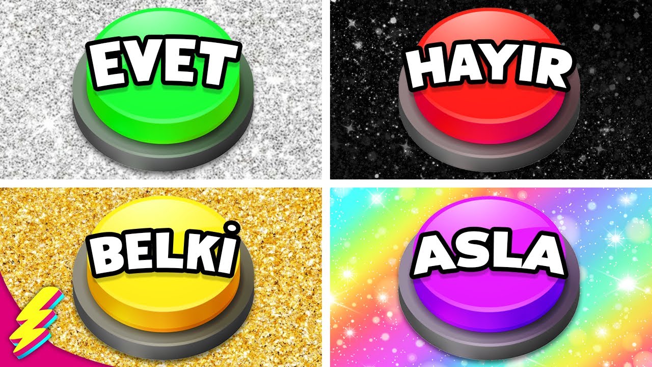 Sadece BİRİNİ Seçebilirsin! 🟢🔴🟡🟣