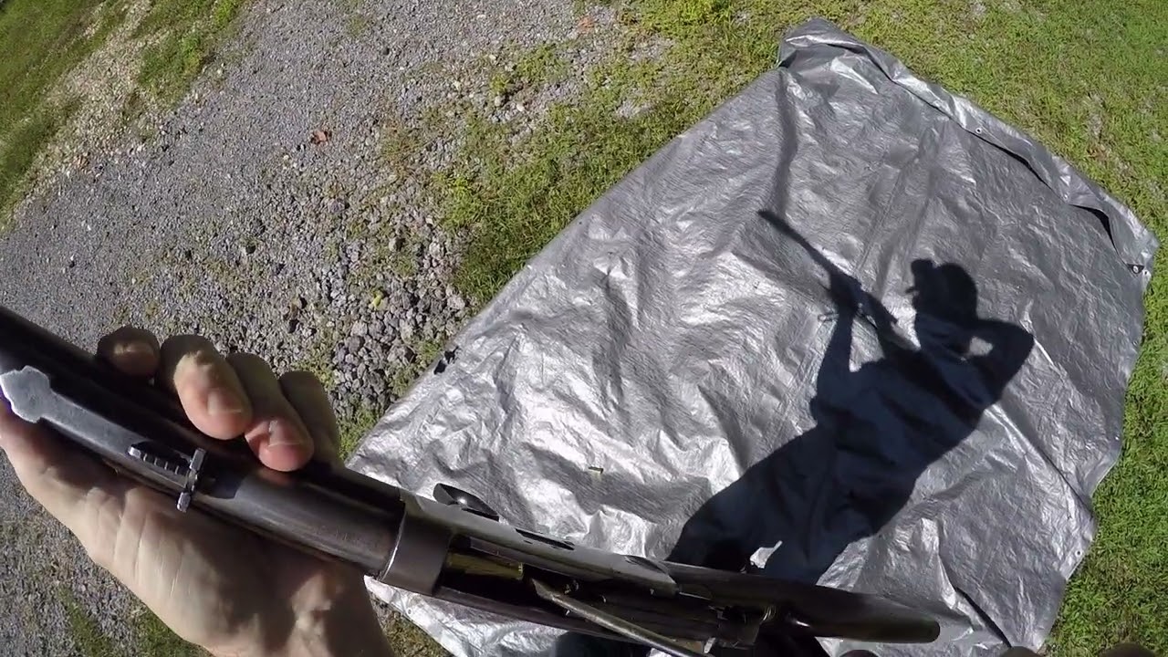 Shooting a very old 1892 Winchester 44-40