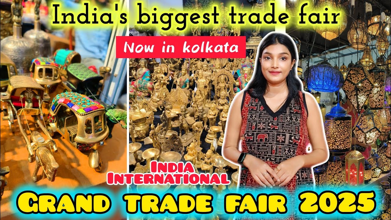 India International Grand Trade Fair 2025|| Newtown City Square Ground||🧿Kolkata @pujadey7_  
