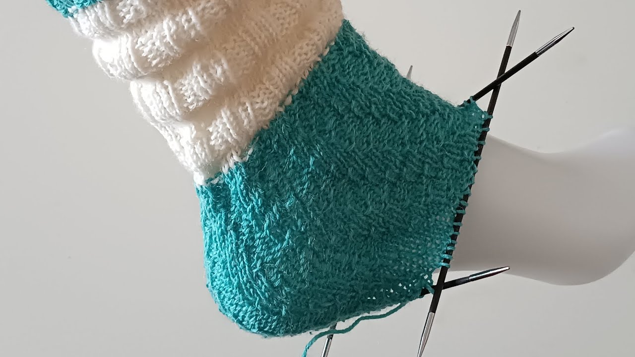 Super einfache Spiralferse stricken - ideal für Anfänger!!!