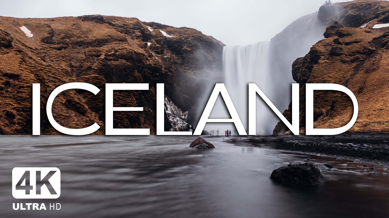 ICELAND 4K &bull; Beautiful Places &bull; Relaxing Atmosphere - Ultra HD Quality 4K