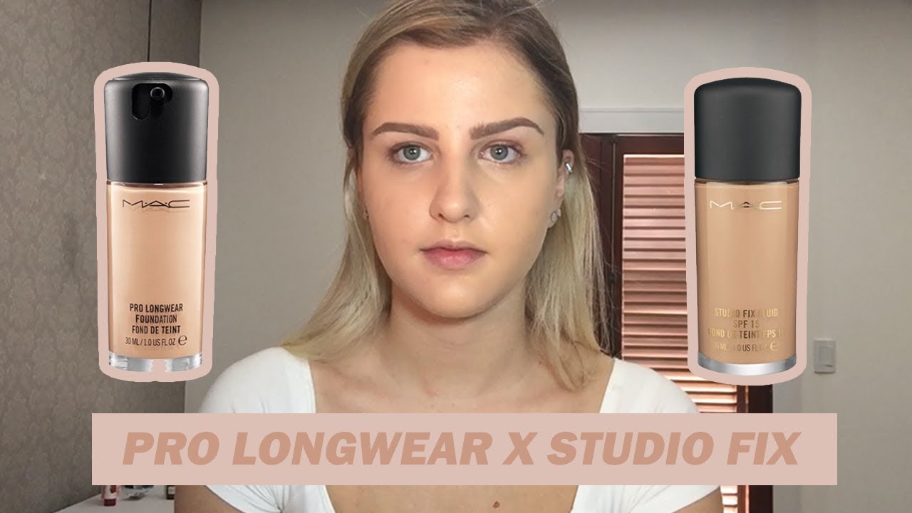 QUAL A MELHOR BASE? RESENHA: MAC PRO LONGWEAR x STUDIO FIX FLUID