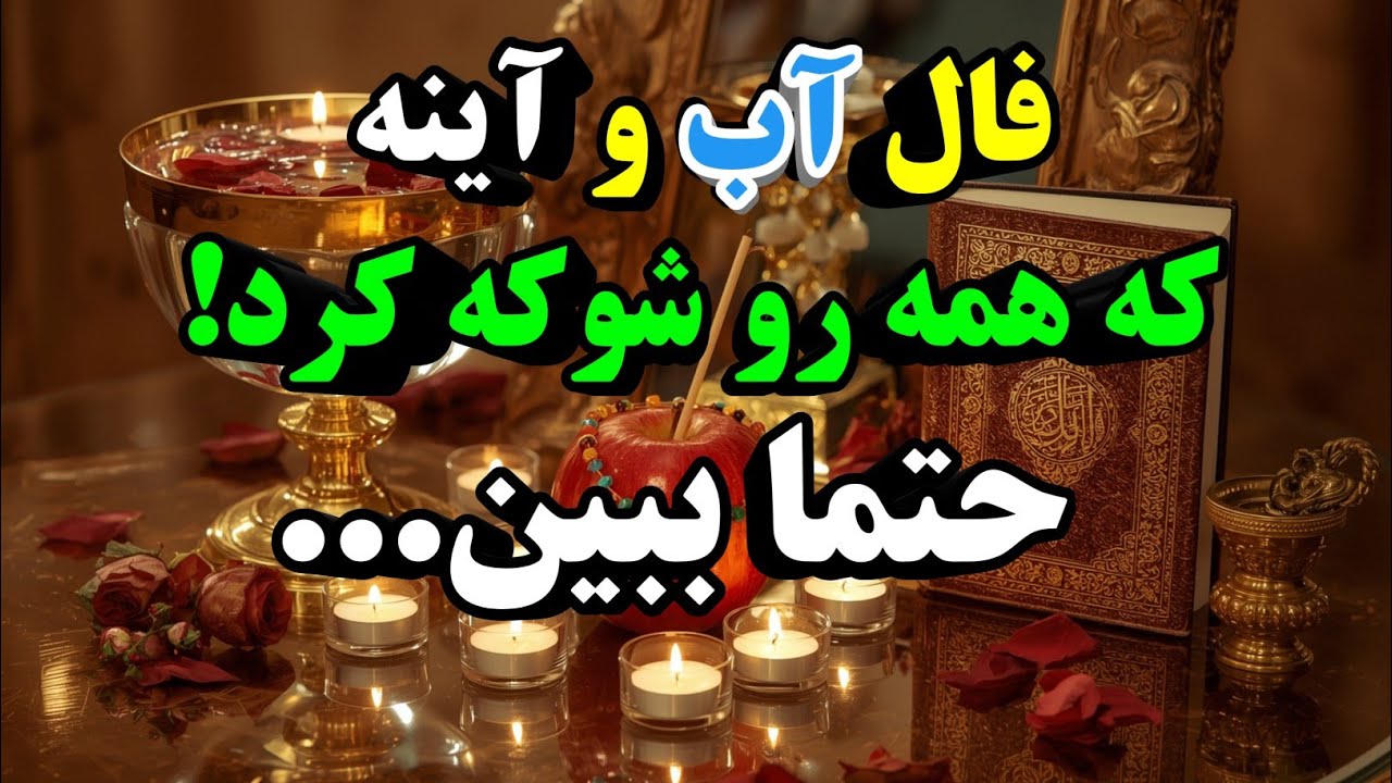 🔮 فال آب و آینه ماه به ماه | رازهای پنهان سرنوشتت رو اینجا ببین! ✨