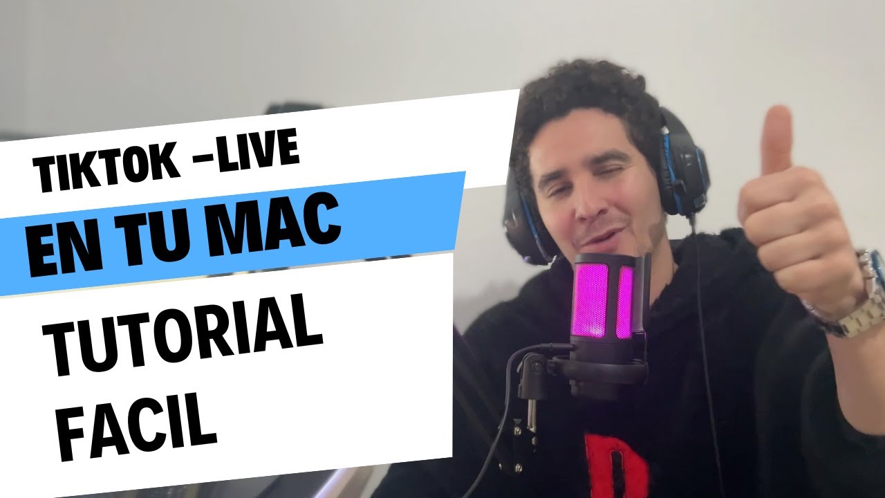 ¡Haz TikTok Live en MINUTOS desde tu Mac ! 🚀💻 | Tutorial Fácil