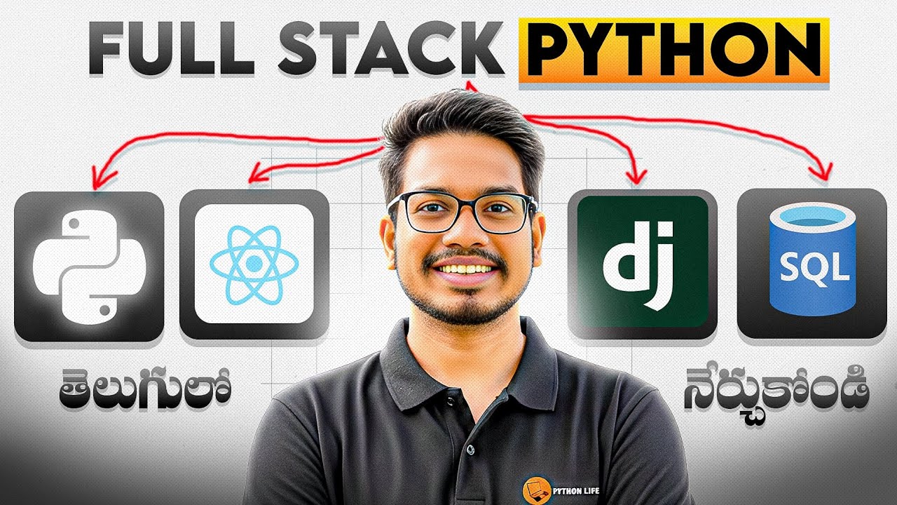Full Stack Developer Roadmap for Beginners | Zero to Full Stack Developer Telugu | Kiran Sagar 