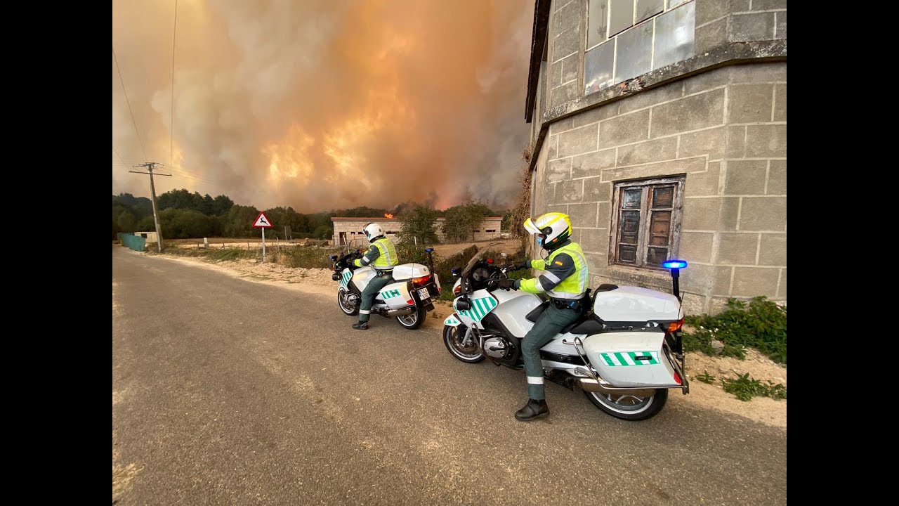 Incendios en Ourense: el infierno en Cualedro, otra vez